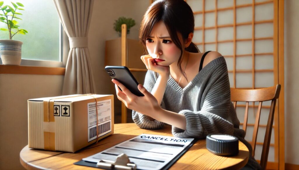 購入者のキャンセル事情
